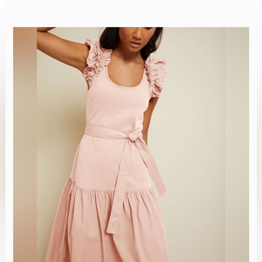 Nation LTD Everleigh Dress Light Pink Size Small
